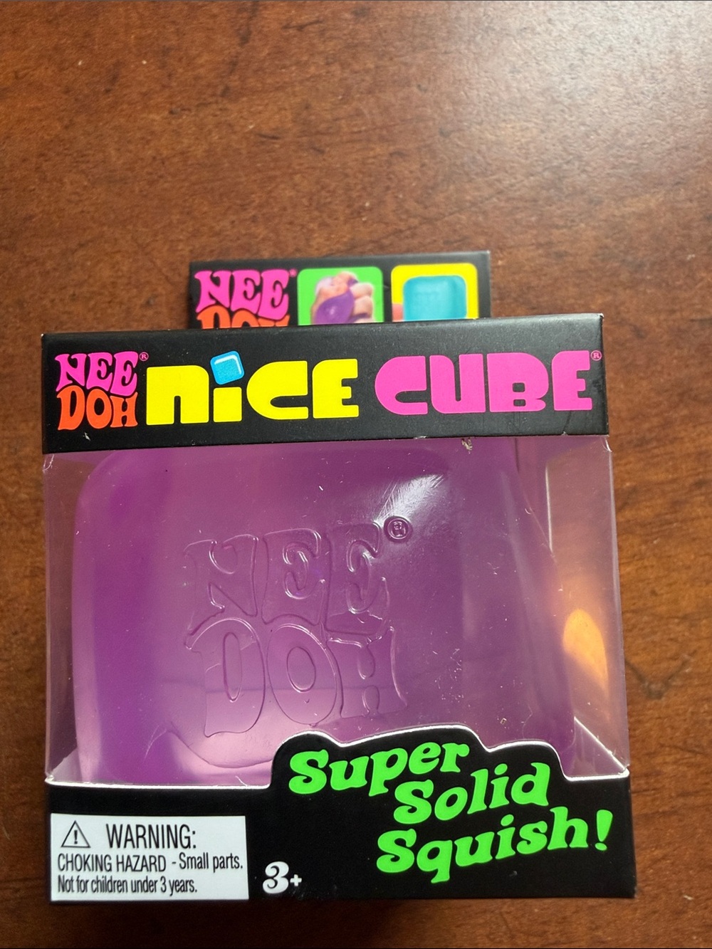 Needoh Purple Nice Cube - Super Solid Squish